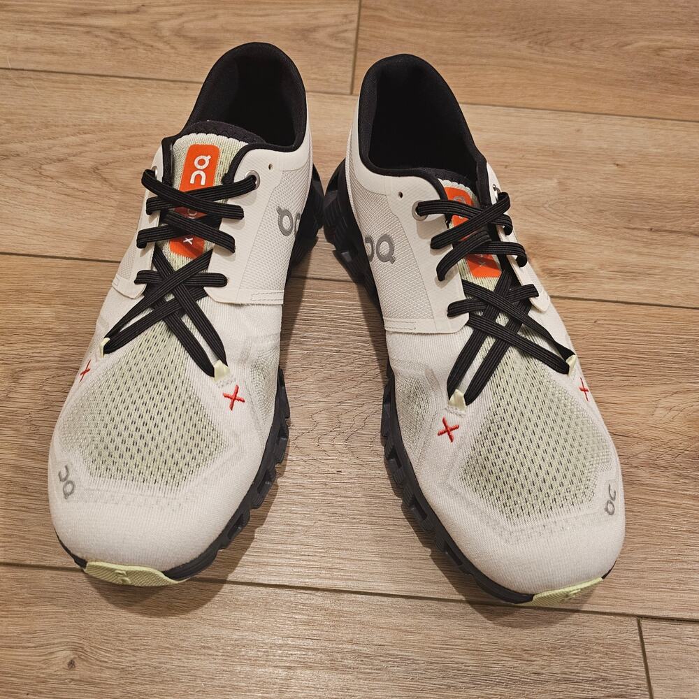 On Cloud X 3 Men's Ivory Flame Size 8.6